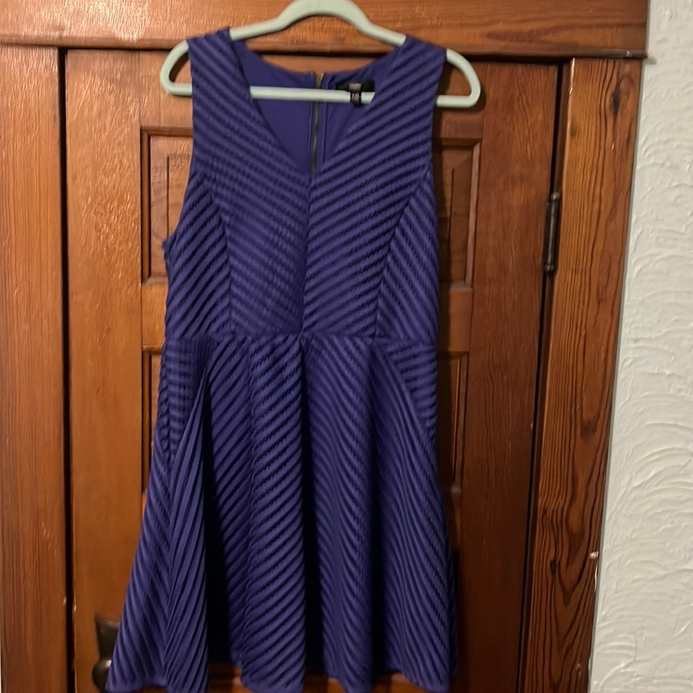 Blue dress